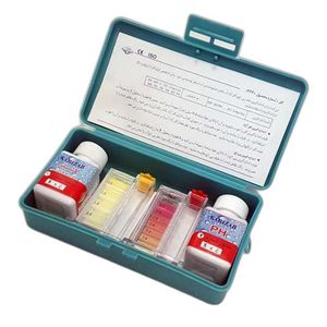 کیت تست کلر و ph آب استخر مدل karizab4440 مجموعه چهار عددی